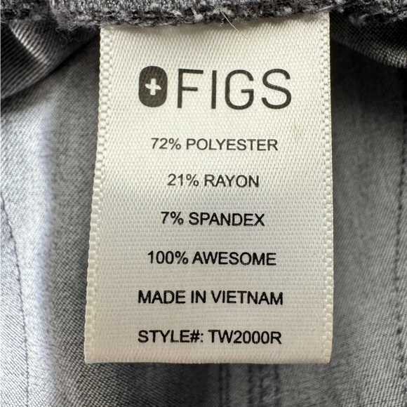Figs Women's Yola Skinny Scrub Pants Size Small PO 1683 Graphite - Picture 12 of 14